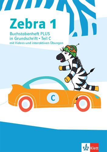 Cover: 9783122710033 | Zebra 1. Buchstabenheft PLUS in Grundschrift mit Videos und...