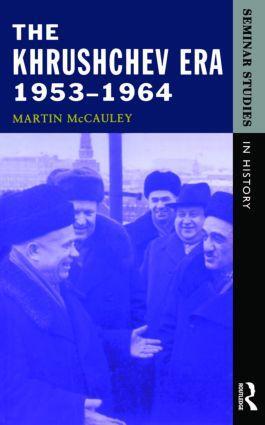 Cover: 9780582277762 | The Khrushchev Era 1953-1964 | Martin McCauley | Taschenbuch | 1995