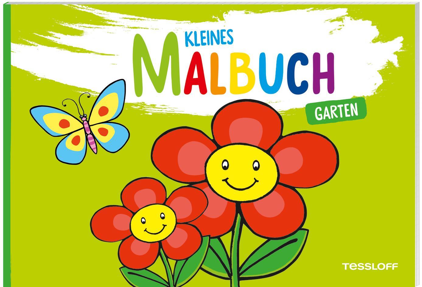 Cover: 9783788644420 | Kleines Malbuch. Garten | Malen für Kinder ab 3 Jahren | Taschenbuch