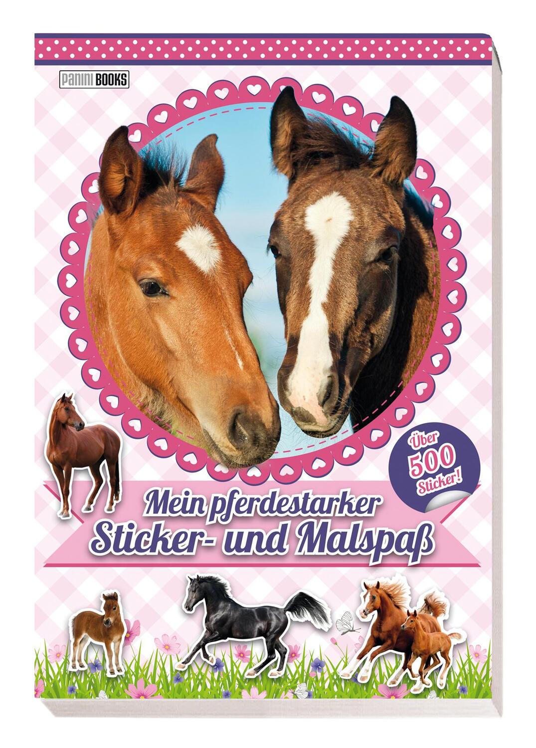 Cover: 9783833240584 | Pferde: Mein pferdestarker Mal- und Stickerspaß | über 500 Sticker!