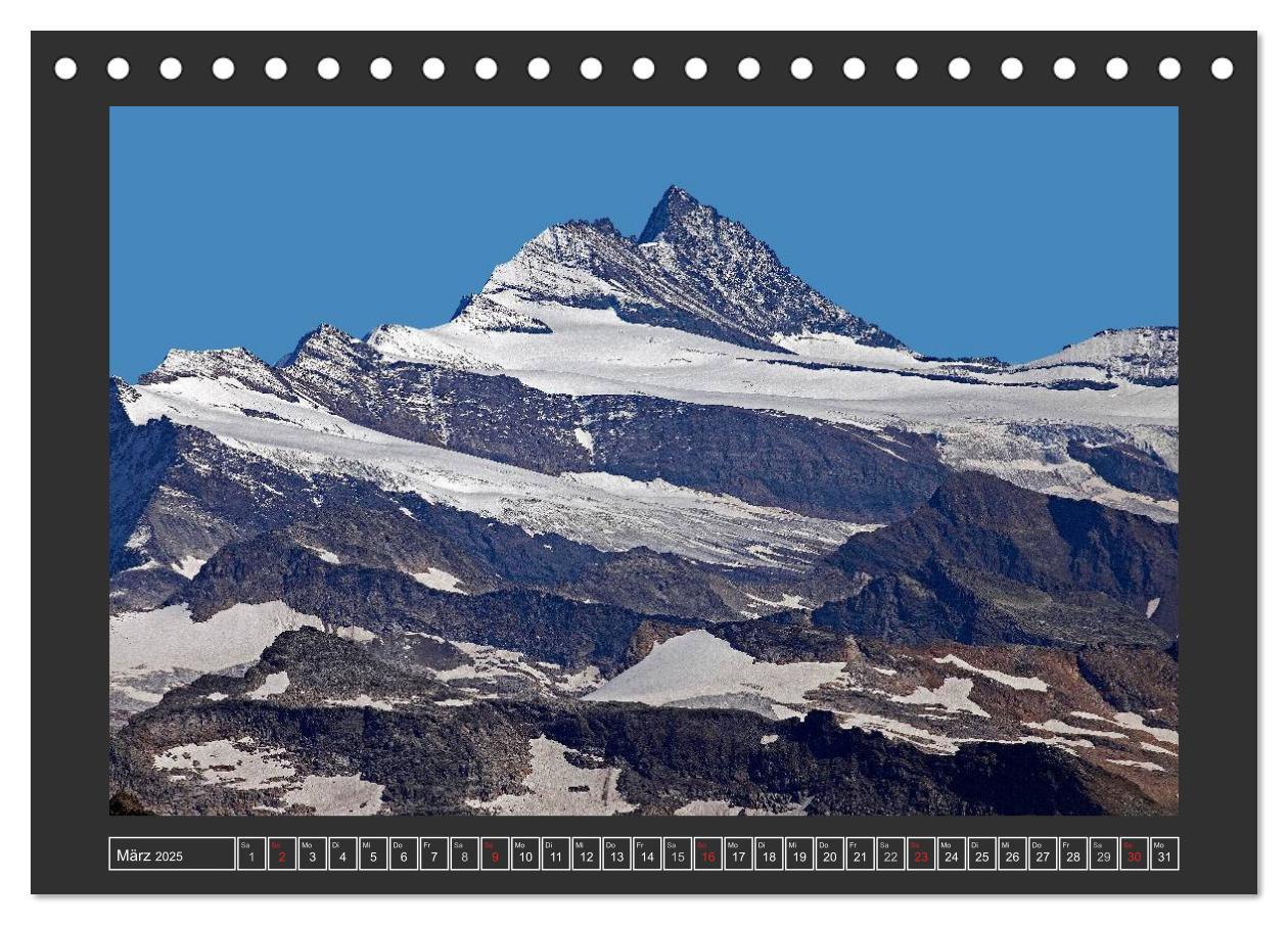 Bild: 9783435491780 | Der Großglockner 3798m (Tischkalender 2025 DIN A5 quer), CALVENDO...