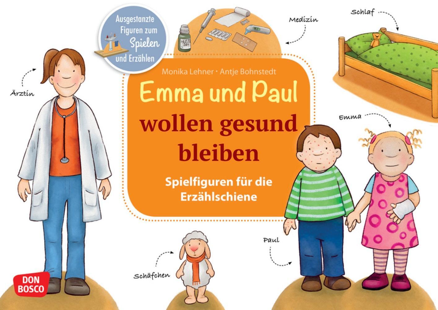 Cover: 4260179517495 | Emma und Paul wollen gesund bleiben | Monika Lehner | Bundle | Deutsch