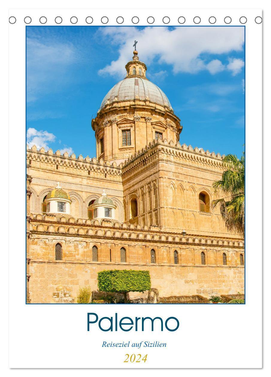 Cover: 9783675914797 | Palermo - Reiseziel auf Sizilien (Tischkalender 2024 DIN A5 hoch),...