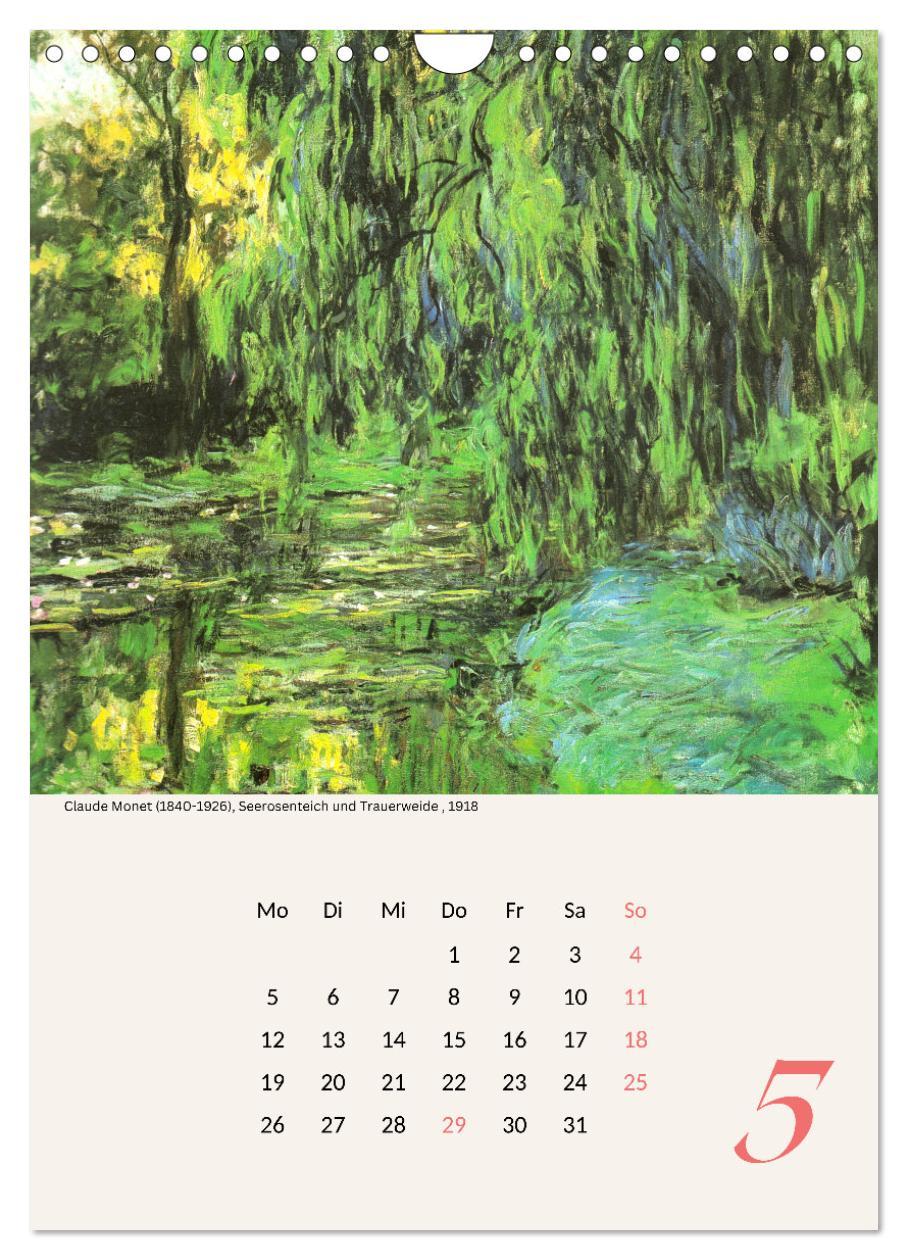 Bild: 9783457225264 | Claude Monet Impressionen (Wandkalender 2025 DIN A4 hoch), CALVENDO...