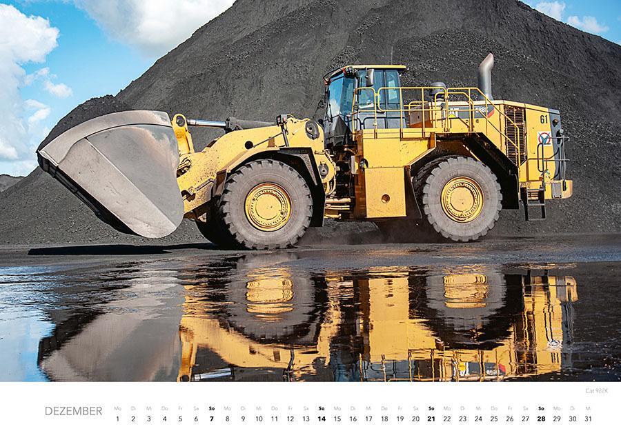 Bild: 9783966648073 | Baumaschinen Kalender 2025 | Thomas Wilk | Kalender | 14 S. | Deutsch