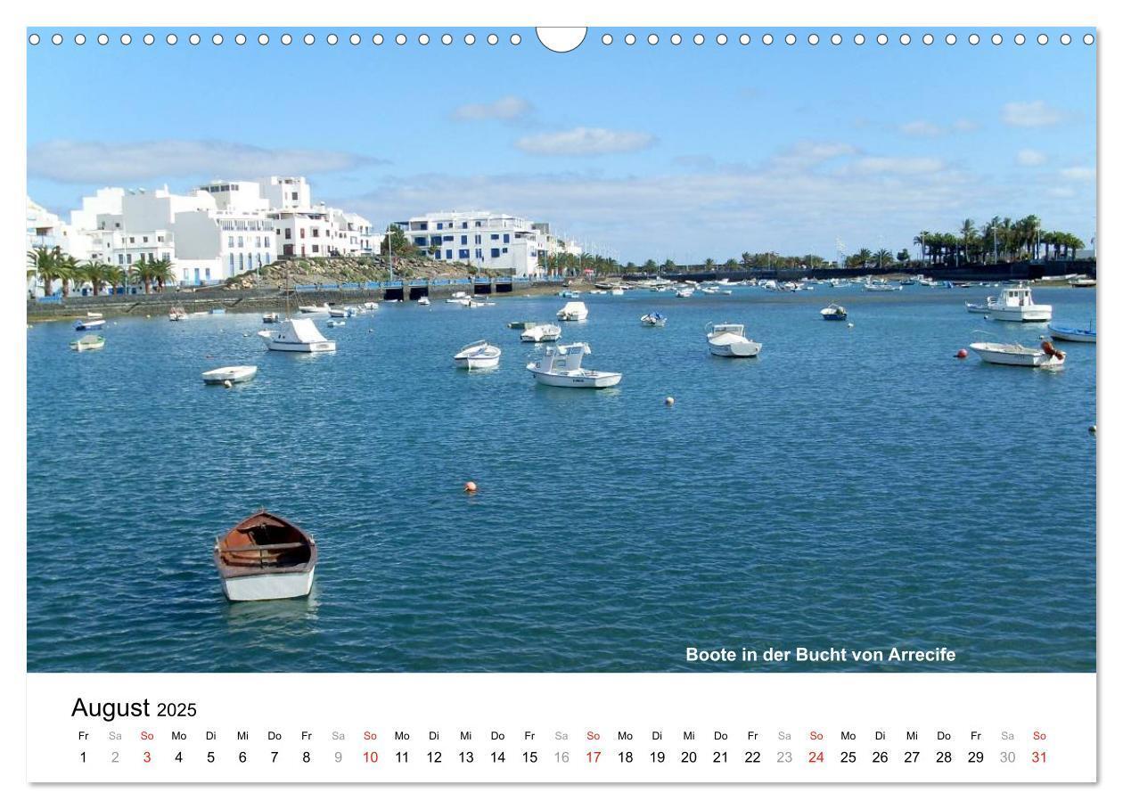 Bild: 9783435764938 | Die Canarischen Inseln - Lanzarote (Wandkalender 2025 DIN A3 quer),...