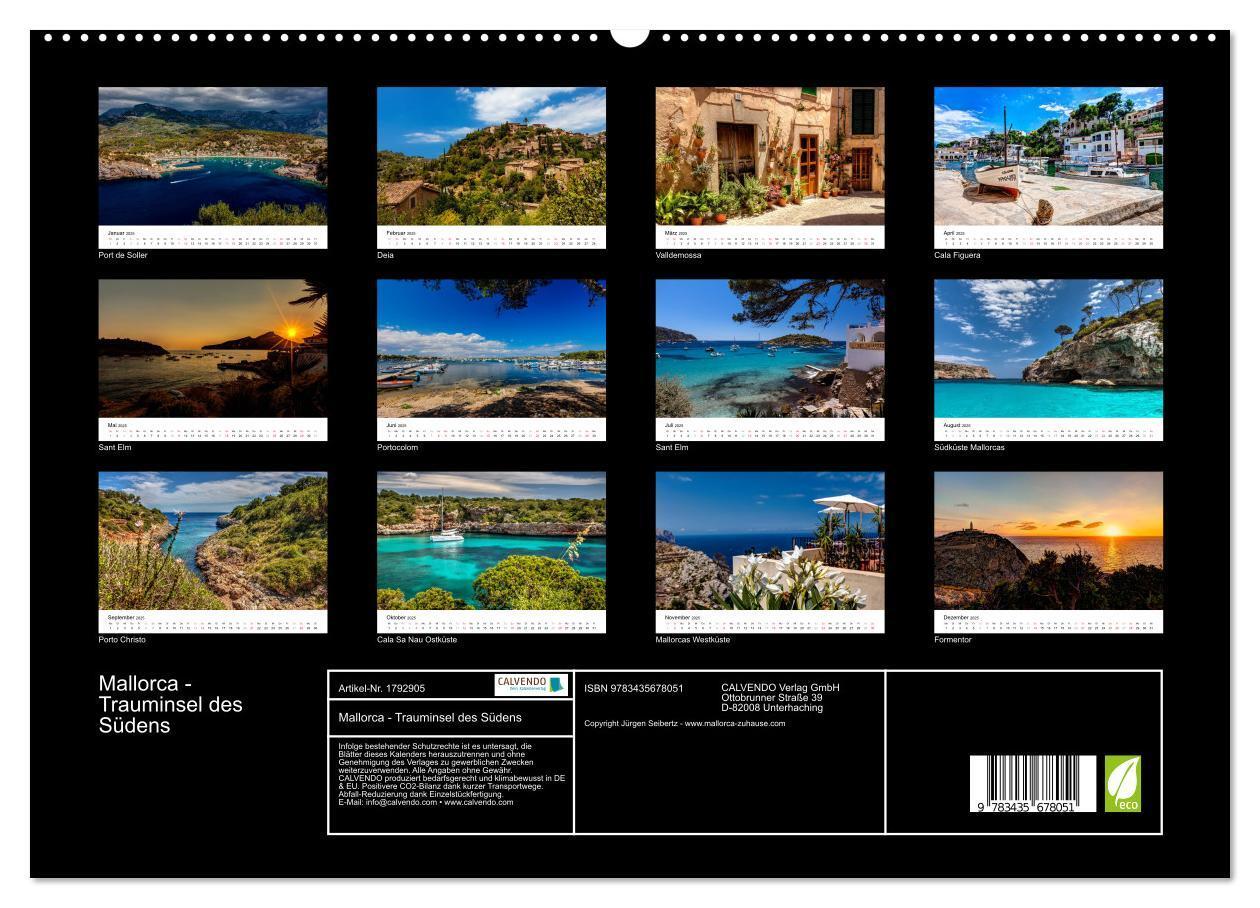 Bild: 9783435678051 | Mallorca - Trauminsel des Südens (hochwertiger Premium Wandkalender...