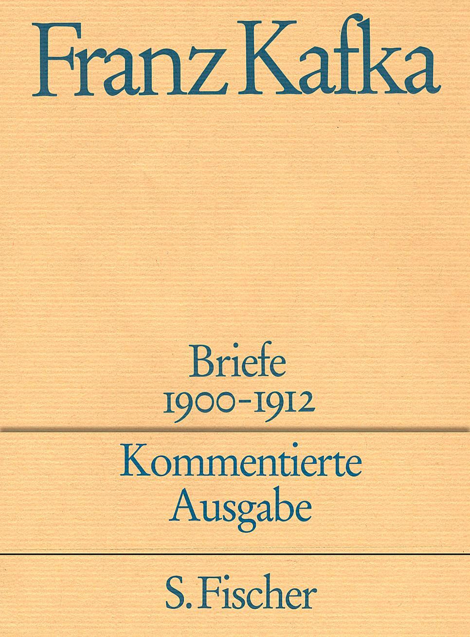 Cover: 9783100381590 | Briefe 1900-1912 | Band 1 | Franz Kafka | Buch | Lesebändchen | 1999