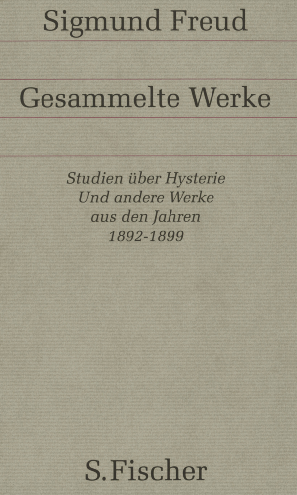 Cover: 9783100227034 | Werke aus den Jahren 1892-1899 | Sigmund Freud | Buch | 2002