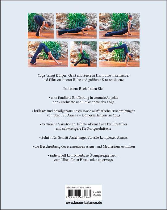 Rückseite: 9783426675885 | Yoga - Das große Praxisbuch für Einsteiger &amp; Fortgeschrittene | Schöps