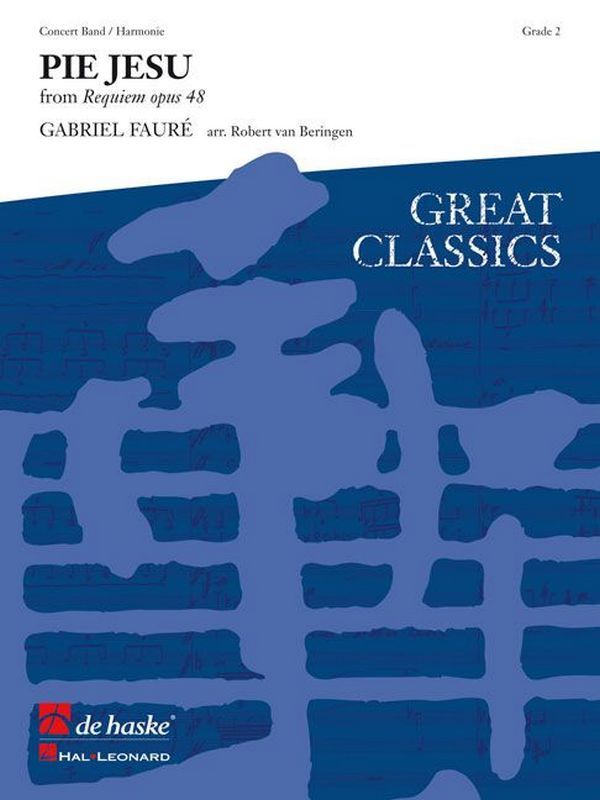 Cover: 9790035200513 | Pie Jesu | from Requiem opus 48 | Gabriel Urbain Fauré | Partitur