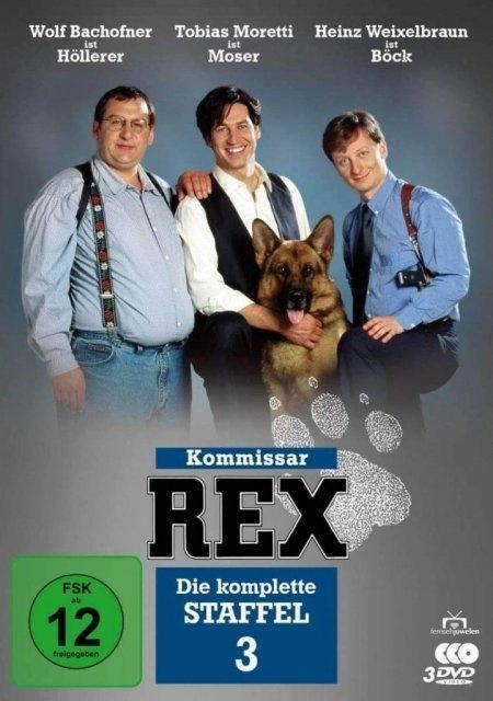 Cover: 4042564192865 | Kommissar Rex - Die komplette 3. Staffel. 3 DVDs | Hans Werner (u. a.)