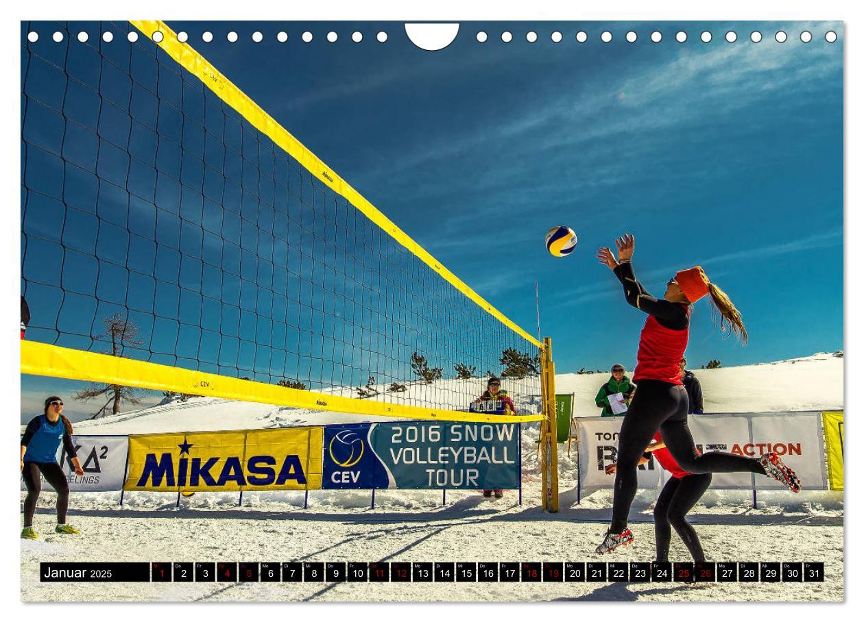 Bild: 9783435420346 | Volleyball Action (Wandkalender 2025 DIN A4 quer), CALVENDO...