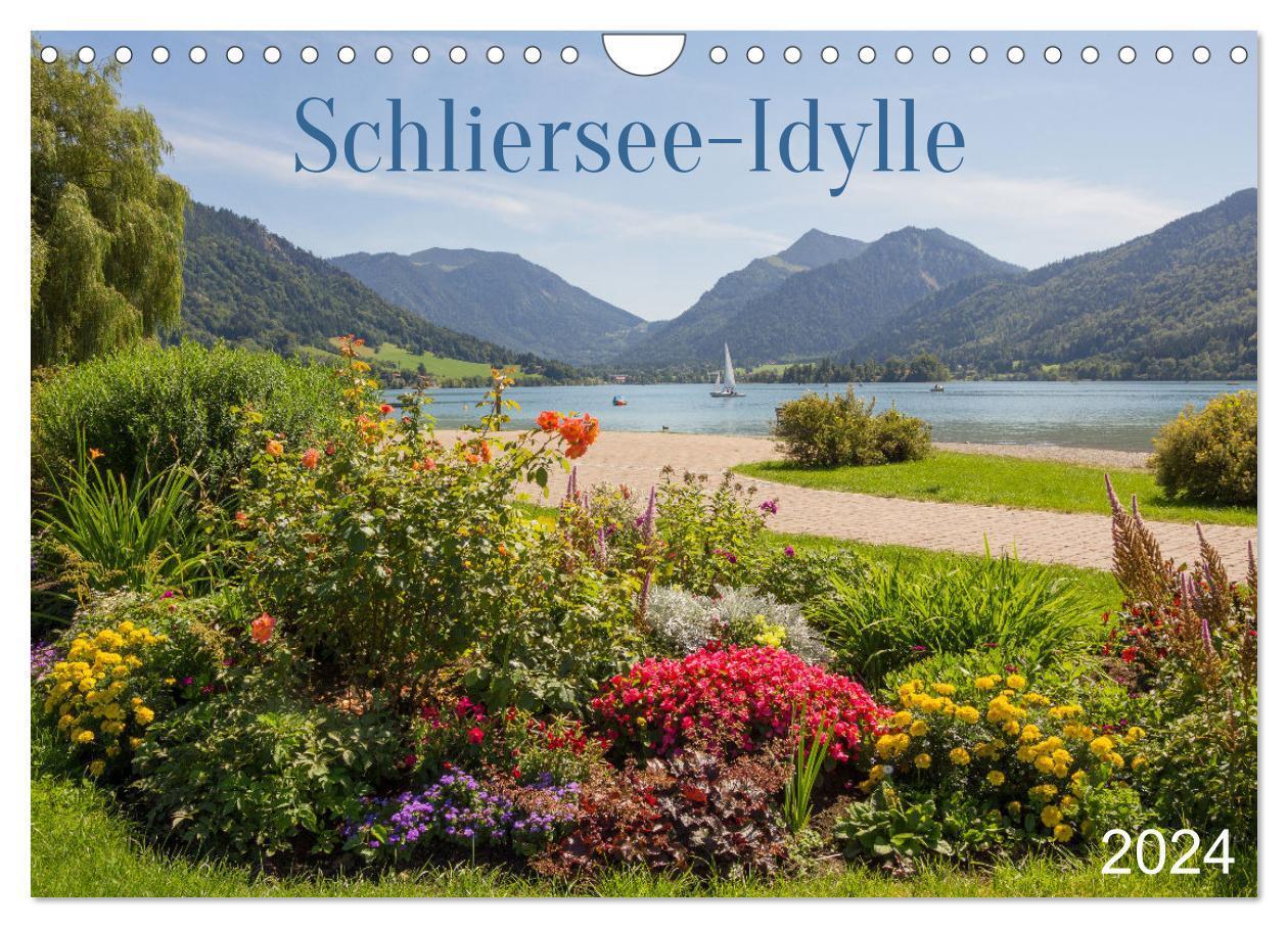 Cover: 9783675945043 | Schliersee-Idylle 2024 (Wandkalender 2024 DIN A4 quer), CALVENDO...