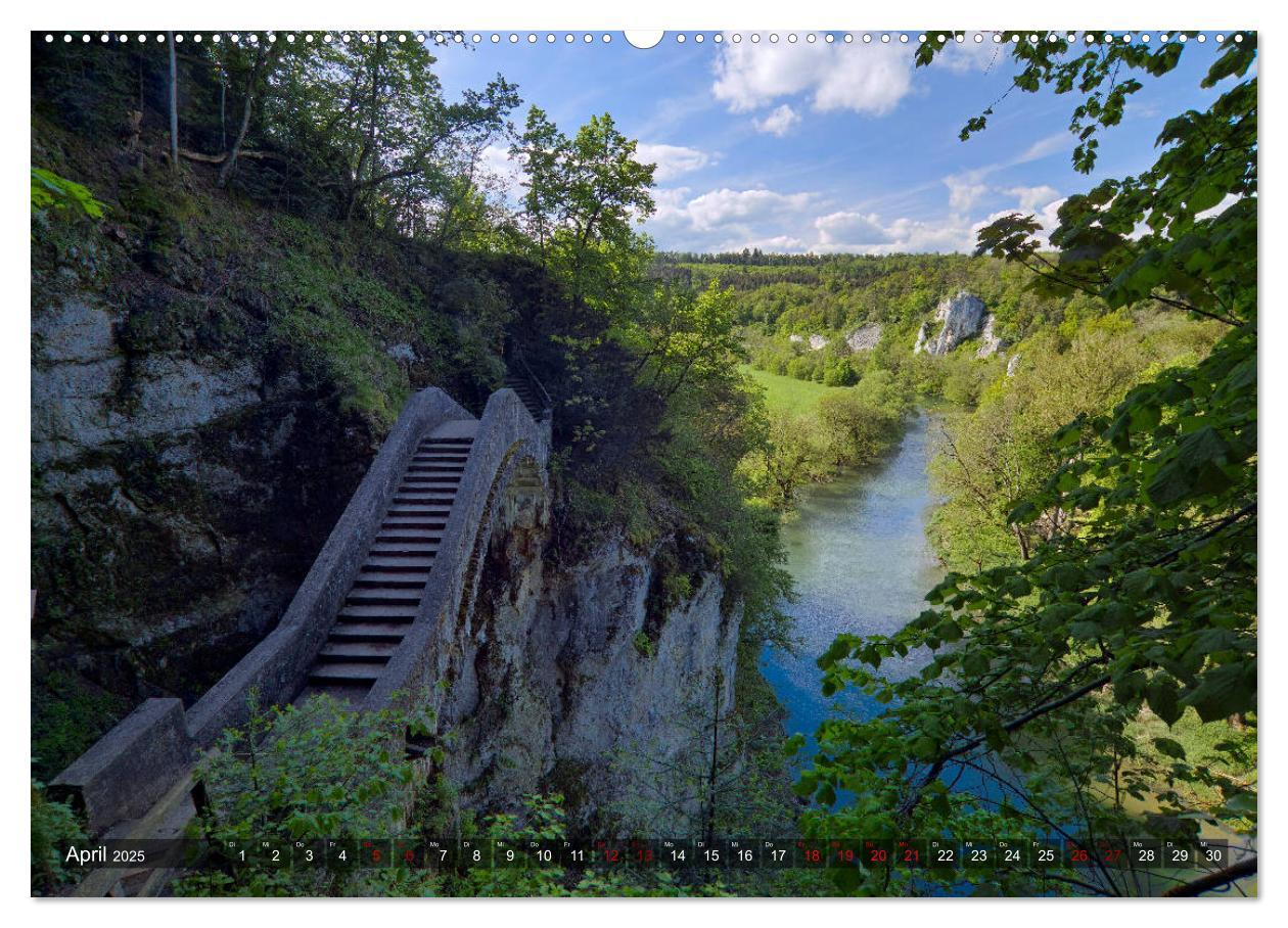 Bild: 9783435366682 | JahresZeiten an der Oberen Donau (Wandkalender 2025 DIN A2 quer),...