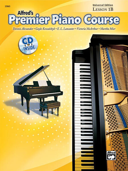 Cover: 38081259956 | Alfred's Premier Piano Course Lesson Book 1B | Universal Edition