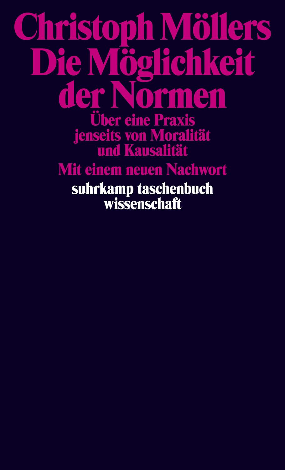 Cover: 9783518298596 | Die Möglichkeit der Normen | Christoph Möllers | Taschenbuch | Deutsch