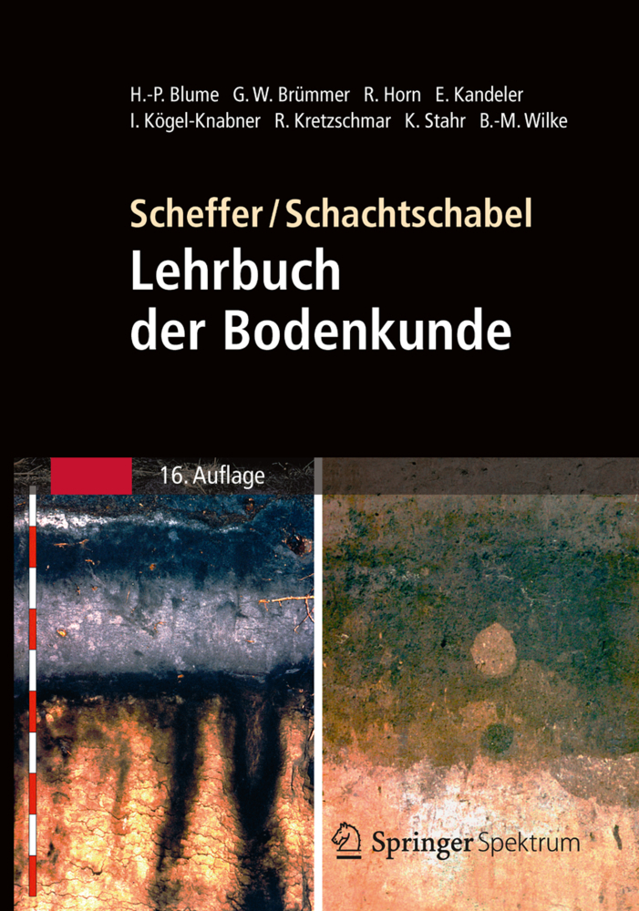 Cover: 9783662499597 | Lehrbuch der Bodenkunde | Neubearb. u. erw. v. Hans-Peter Blume u. a.