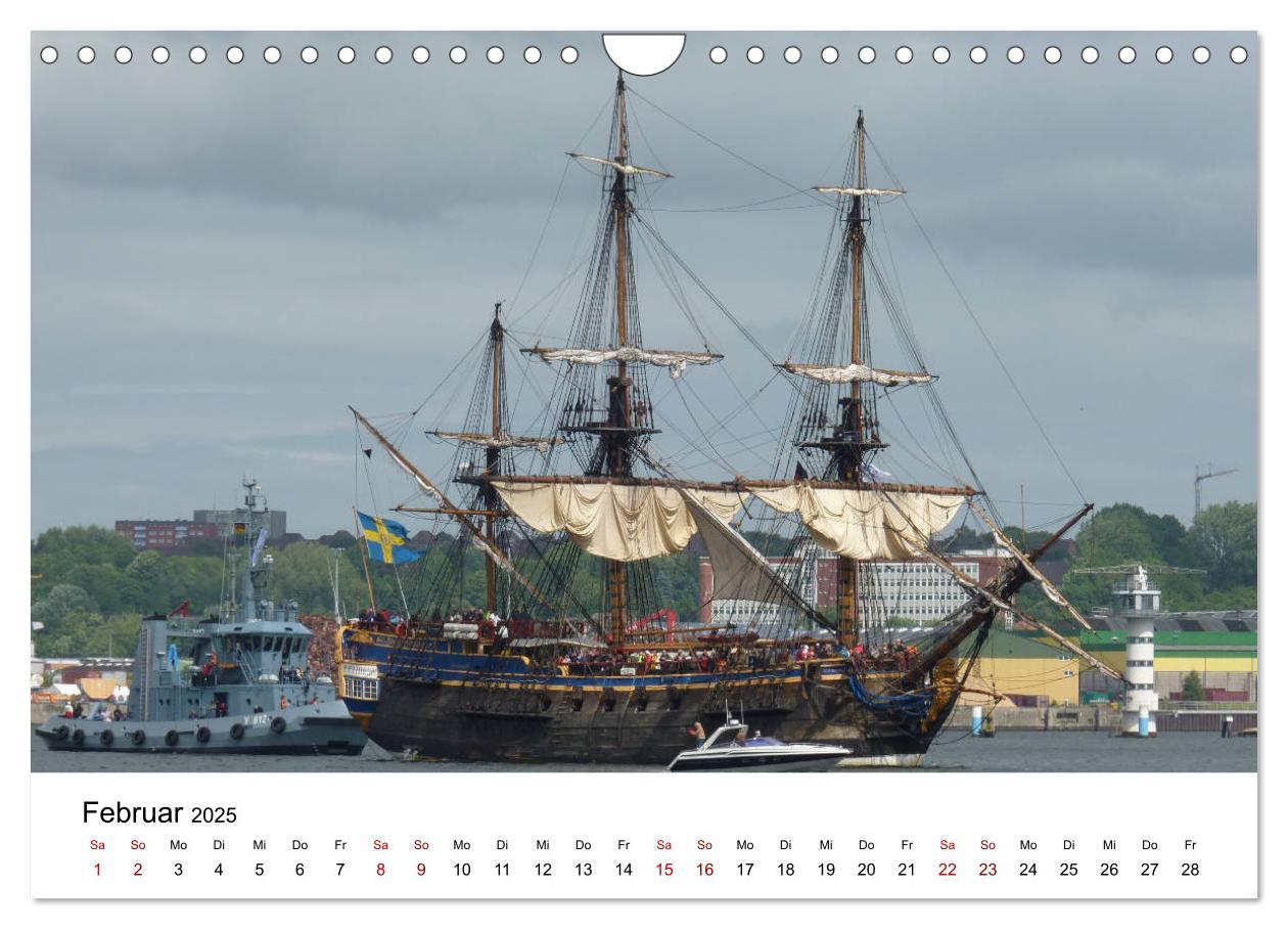 Bild: 9783435454181 | Impressionen von der Kieler Förde (Wandkalender 2025 DIN A4 quer),...