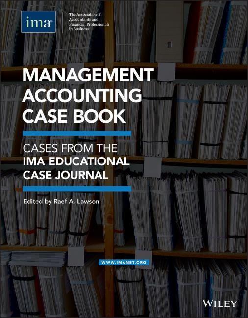 Cover: 9780996729345 | Management Accounting Case Book | Raef A Lawson | Taschenbuch | 256 S.