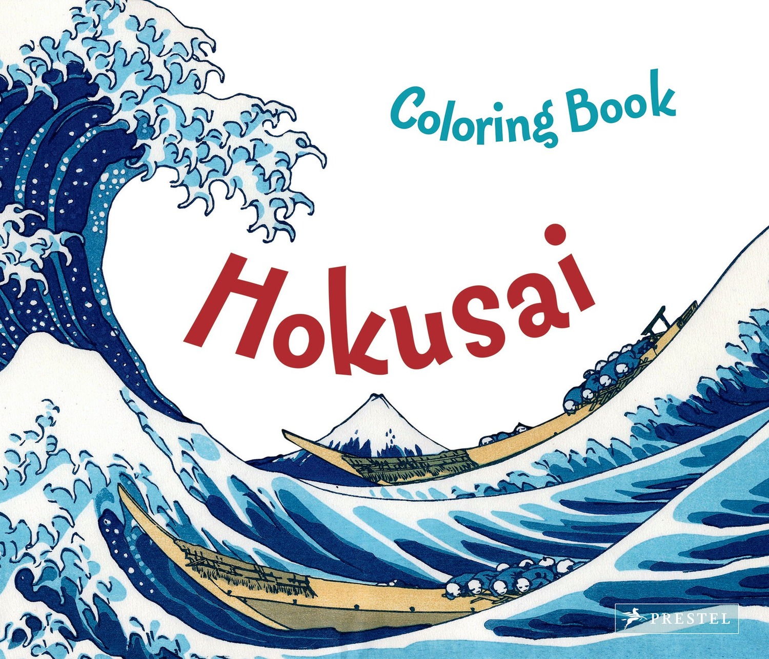 Cover: 9783791372150 | Coloring Book Hokusai | Maria Krause | Taschenbuch | Coloring Books