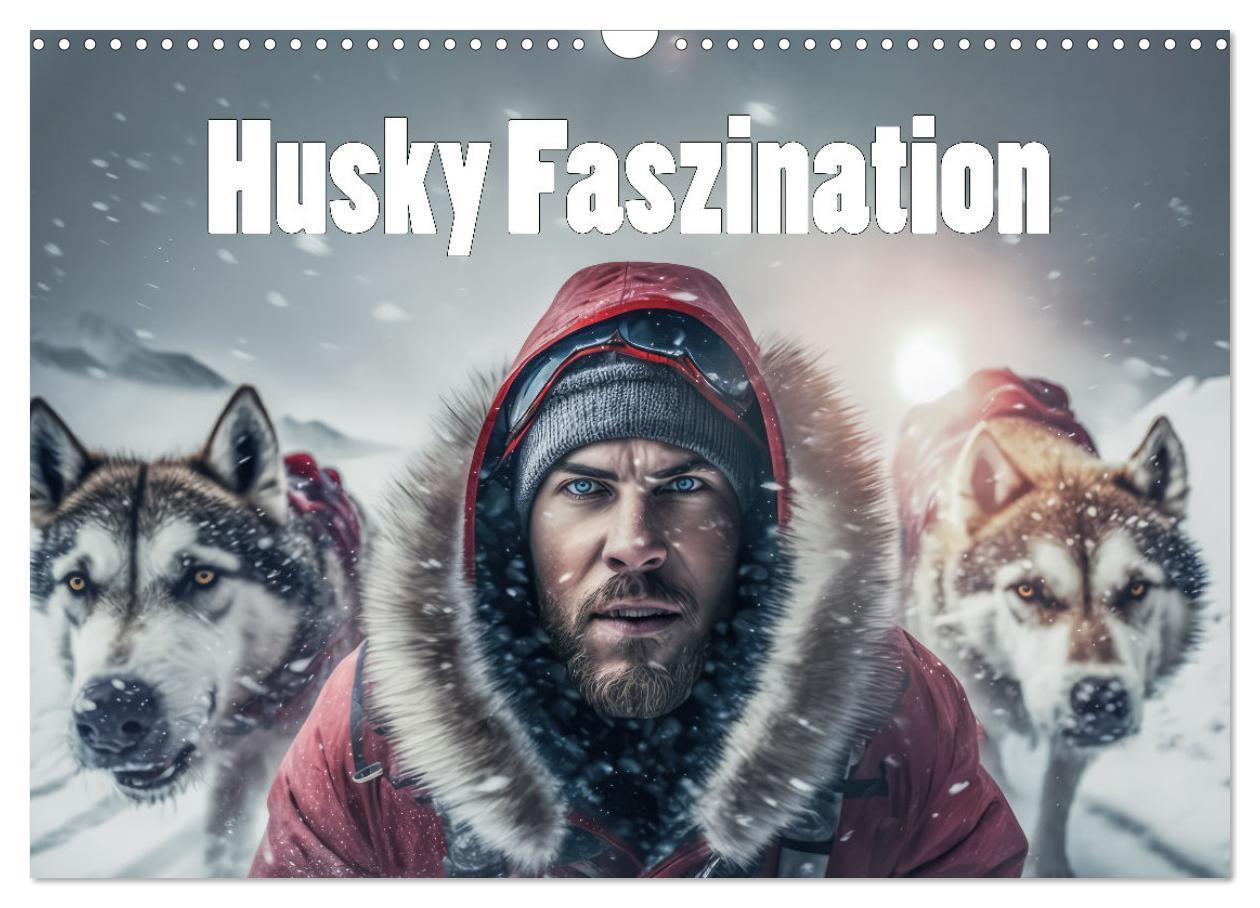 Cover: 9783675443372 | Husky Faszination (Wandkalender 2024 DIN A3 quer), CALVENDO...