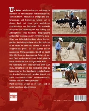 Bild: 9783275016860 | Westernreiten | Ranchpferde ausbilden und trainieren | Buch | Deutsch