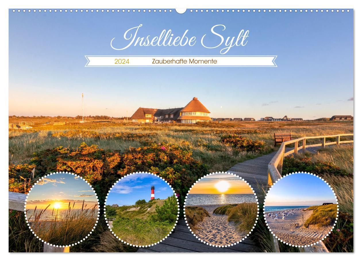 Cover: 9783383747908 | INSELLIEBE SYLT Zauberhafte Momente (Wandkalender 2024 DIN A2...