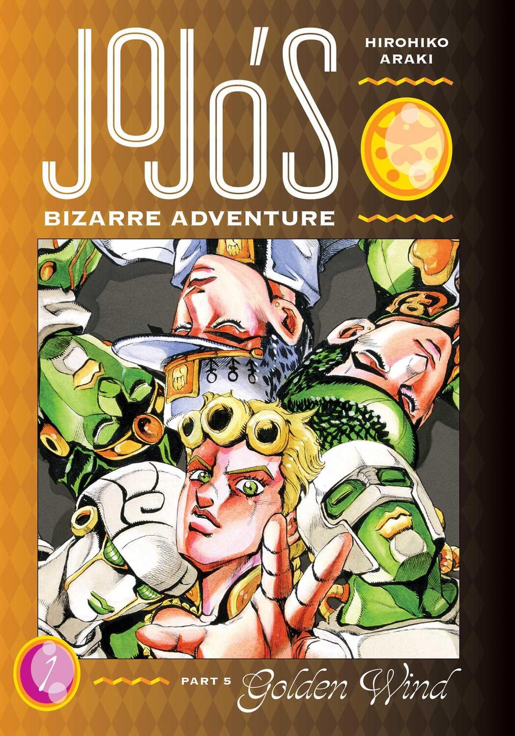 Cover: 9781974723492 | JoJo's Bizarre Adventure: Part 5--Golden Wind, Vol. 1 | Hirohiko Araki
