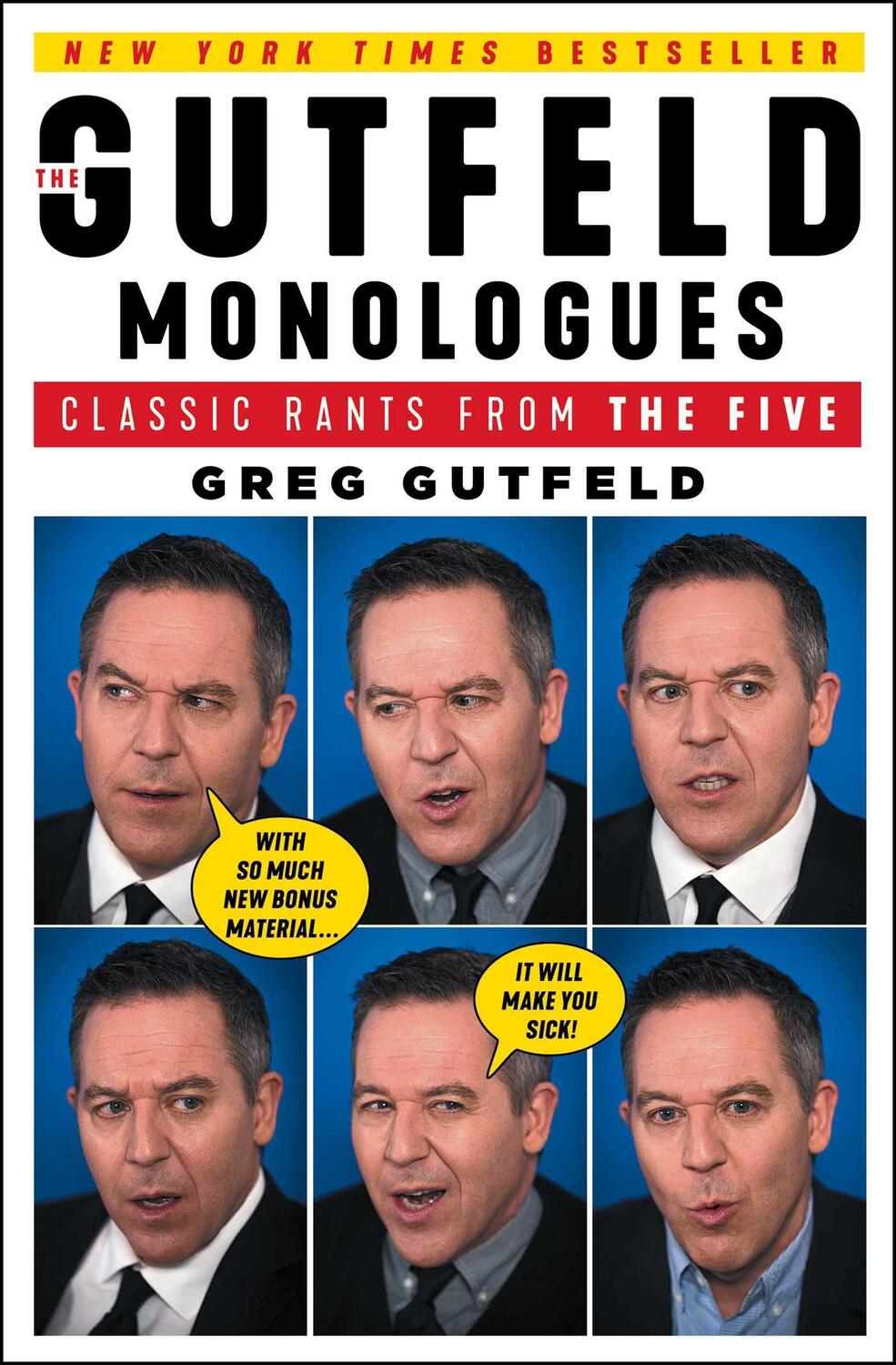 Cover: 9781501190735 | The Gutfeld Monologues: Classic Rants from the Five | Greg Gutfeld