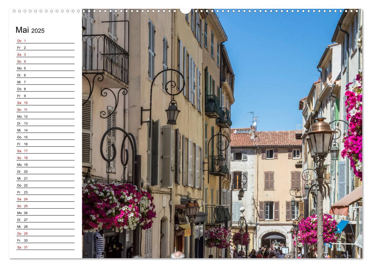 Bild: 9783435453849 | ANTIBES Idyllische Impressionen (Wandkalender 2025 DIN A2 quer),...