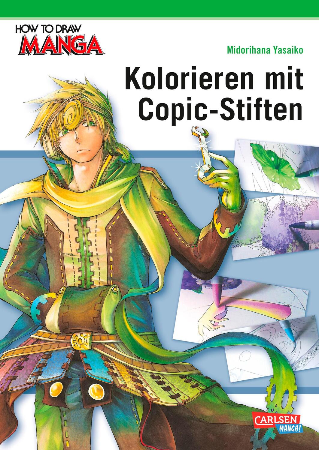 Cover: 9783551739834 | How To Draw Manga: Kolorieren mit Copic-Stiften | Midorihana Yasaiko