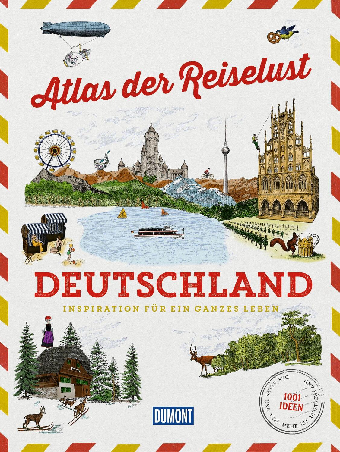Cover: 9783616031569 | DuMont Bildband Atlas der Reiselust Deutschland | Buch | Deutsch