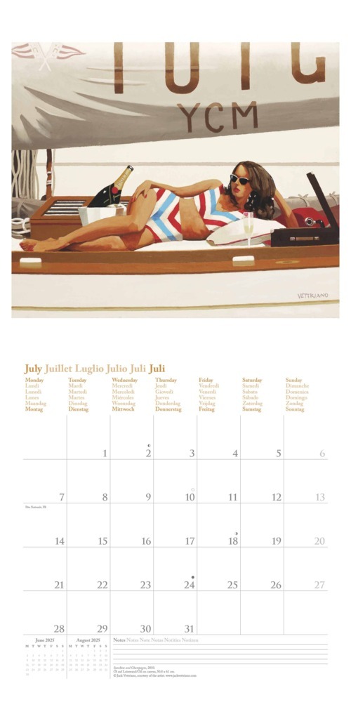 Bild: 4002725994066 | Jack Vettriano 2025 - Wand-Kalender - Broschüren-Kalender - 30x30 -...