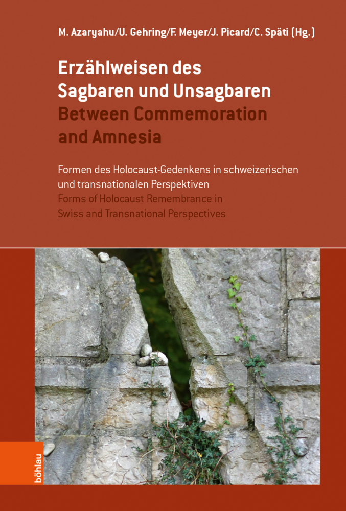 Cover: 9783412521608 | Erzählweisen des Sagbaren und Unsagbaren / Between Commemoration...