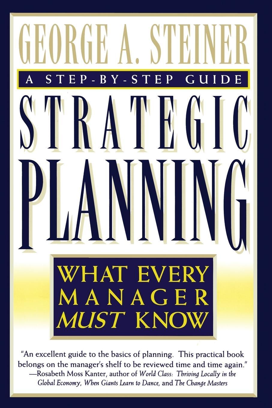Cover: 9780684832456 | Strategic Planning | George Albert Steiner | Taschenbuch | Paperback