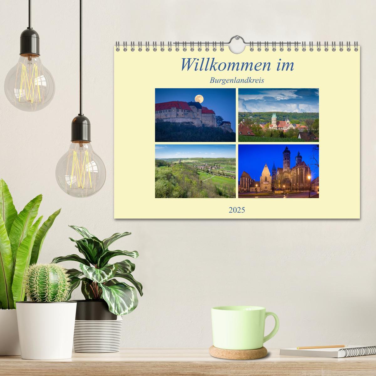 Bild: 9783435609208 | Willkommen im Burgenlandkreis (Wandkalender 2025 DIN A4 quer),...