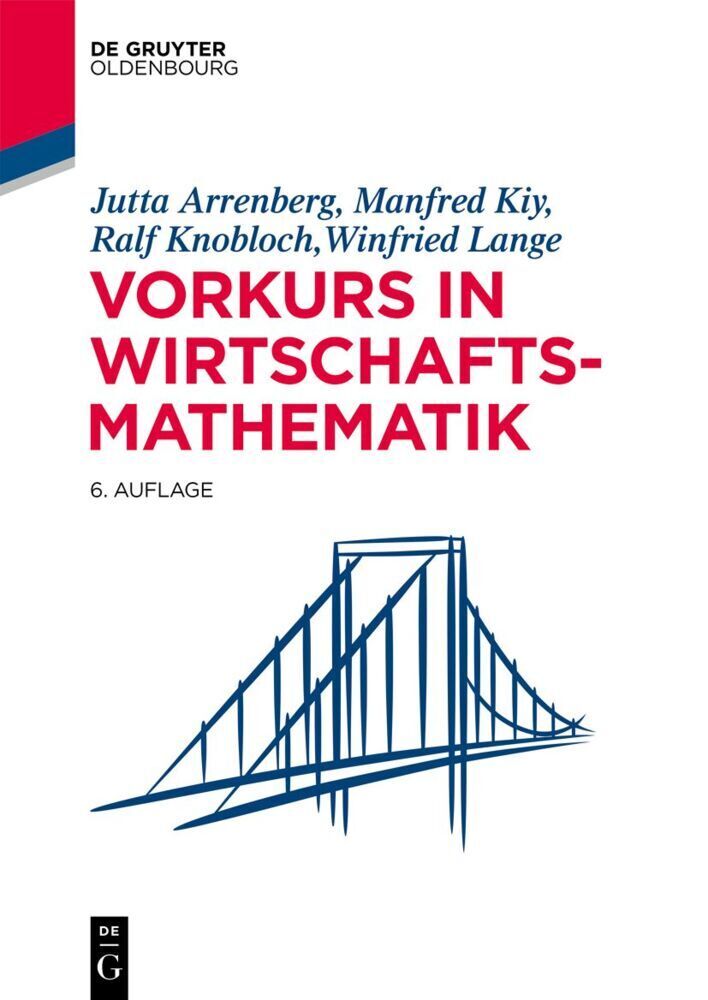 Cover: 9783110726862 | Vorkurs in Wirtschaftsmathematik | Jutta Arrenberg (u. a.) | Buch