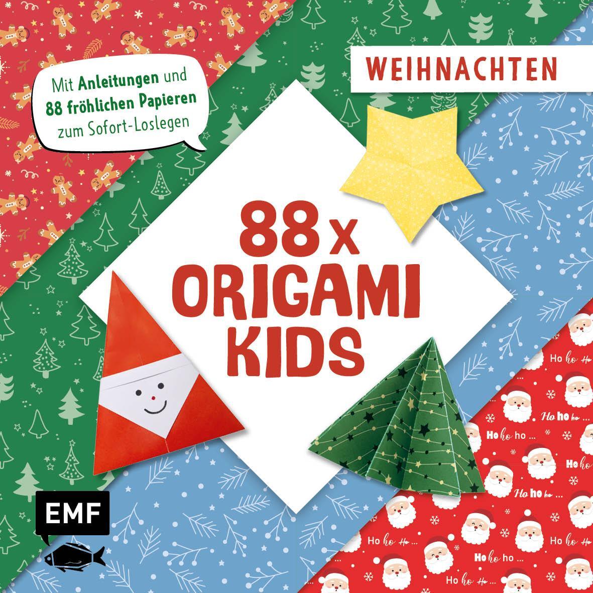 Cover: 9783745917956 | 88 x Origami Kids - Weihnachten | Thade Precht | Taschenbuch | 208 S.