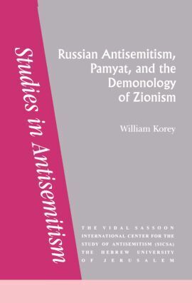 Cover: 9783718657421 | Russian Antisemitism Pamyat/De | Corey | Taschenbuch | Englisch