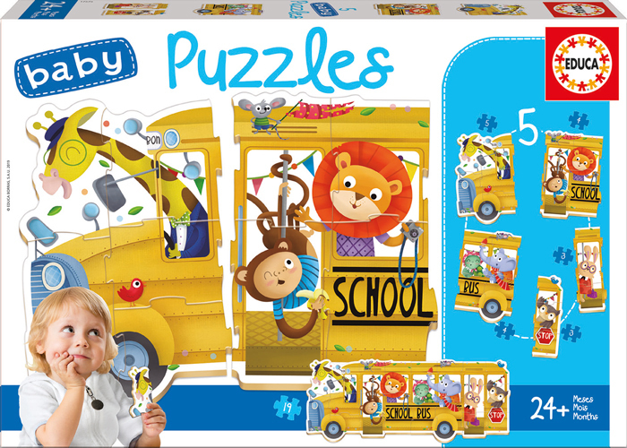 Cover: 8412668175754 | Baby Puzzles Animals Bus (Kinderpuzzle) | Spiel | Deutsch | 2020