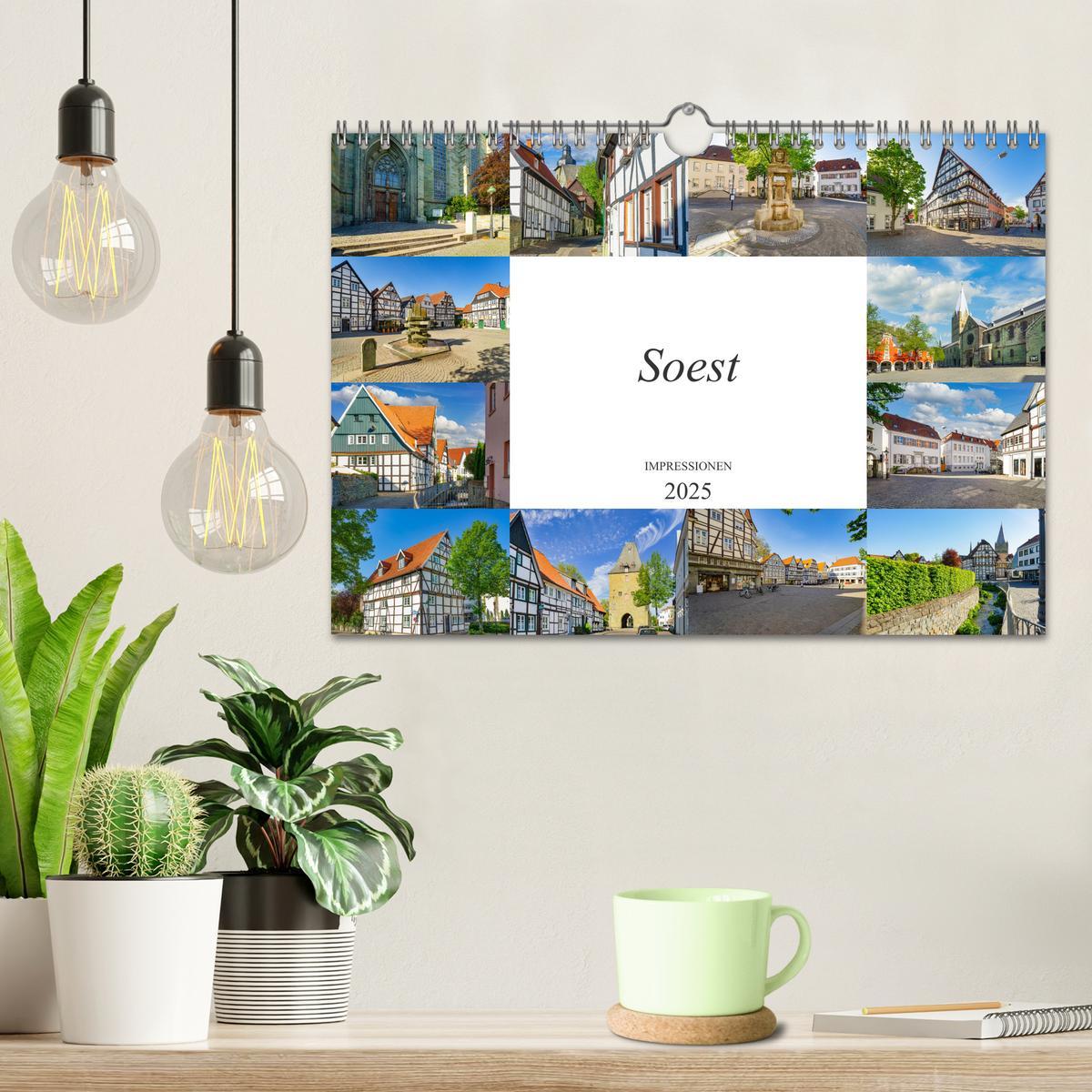 Bild: 9783435010141 | Soest Impressionen (Wandkalender 2025 DIN A4 quer), CALVENDO...