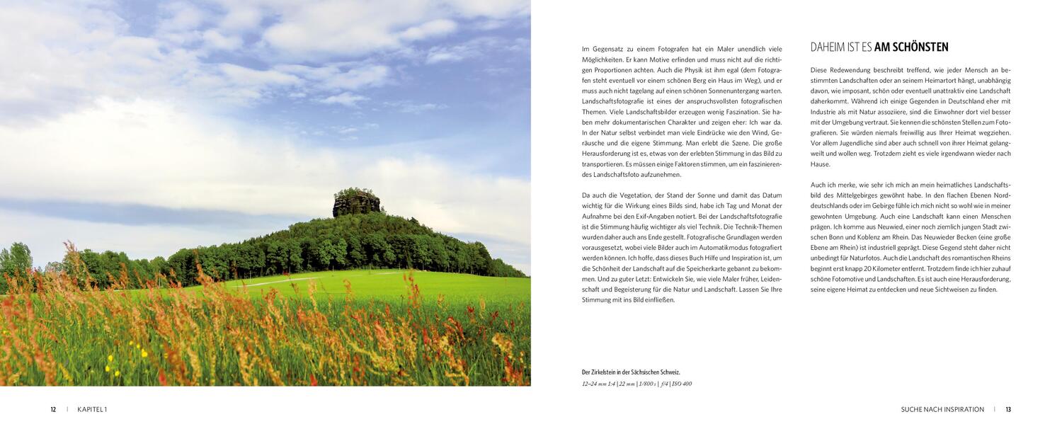 Bild: 9783832804442 | Landschaftsfotografie - Das große Praxisbuch | Pacek Andreas | Buch