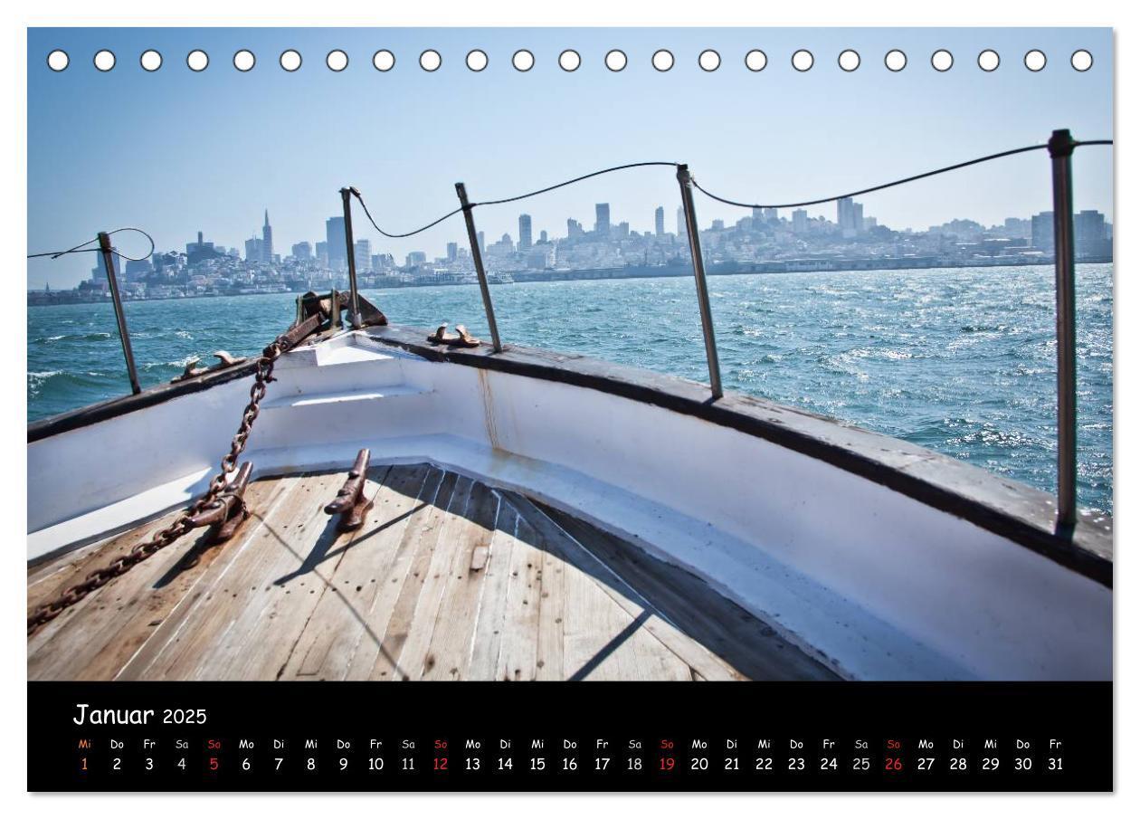 Bild: 9783435787234 | San Francisco - street view (Tischkalender 2025 DIN A5 quer),...