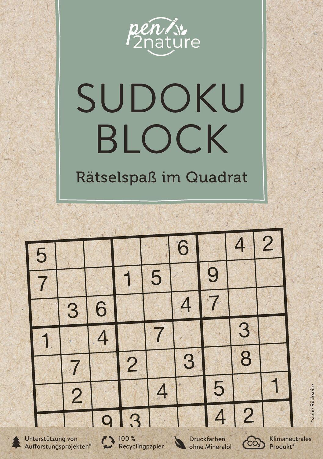 Cover: 9783987640049 | Sudoku-Block: Rätselspaß im Quadrat. 192 Sudokus in 3...