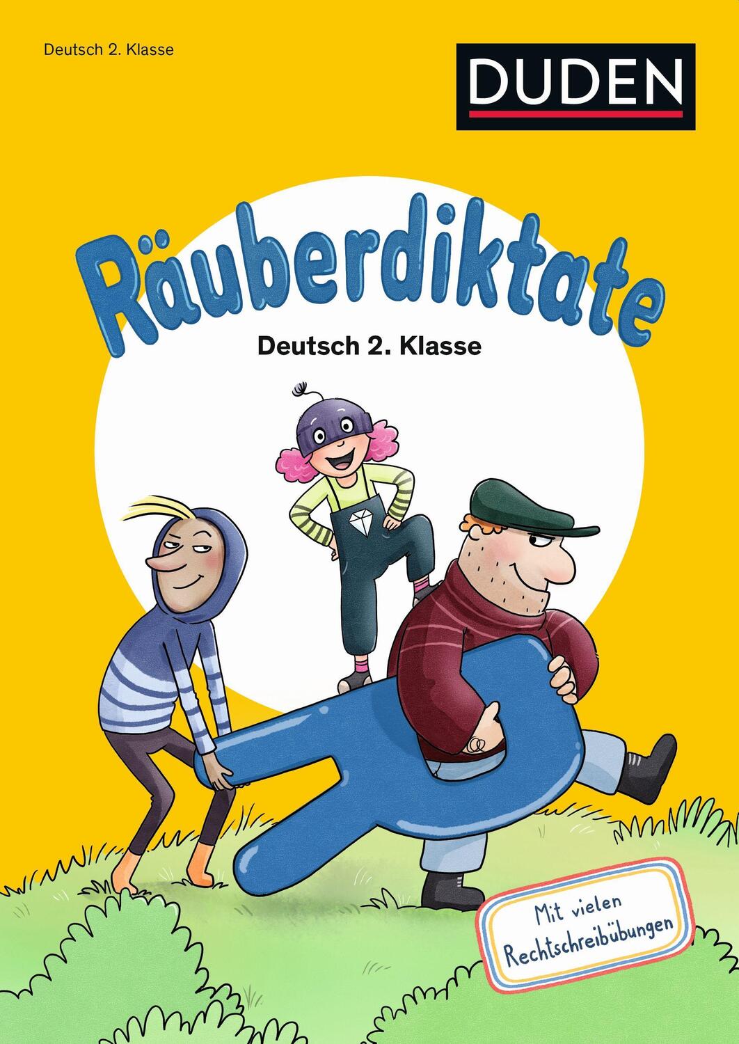 Cover: 9783411721290 | Räuberdiktate 2. Klasse | Susanne Mertens | Taschenbuch | 96 S. | 2022