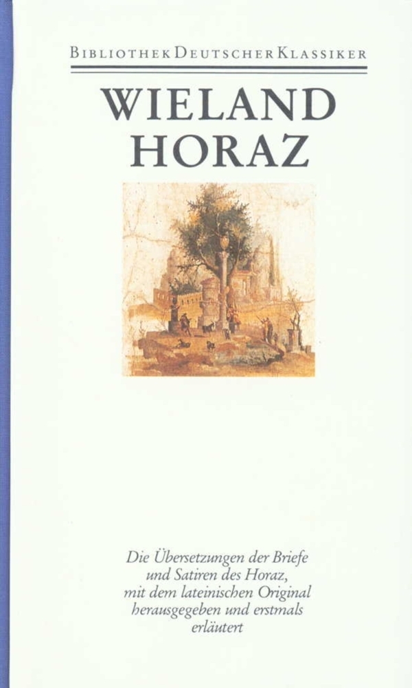 Cover: 9783618616900 | Übersetzung des Horaz | Hrsg. v. Manfred Furhmann | Wieland | Buch