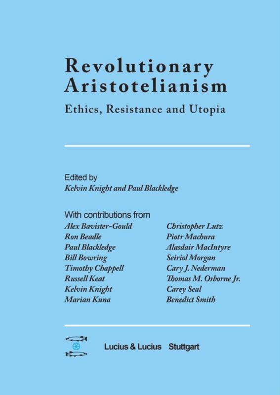 Cover: 9783828204423 | Revolutionary Aristotelianism | Ethics, Resistance and Utopia | Buch