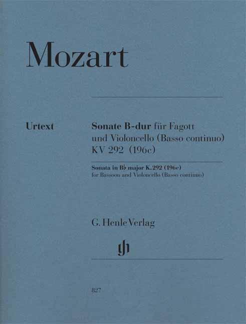 Cover: 9790201808277 | Sonata In B Flat K.292 | Wolfgang Amadeus Mozart | Taschenbuch | Buch