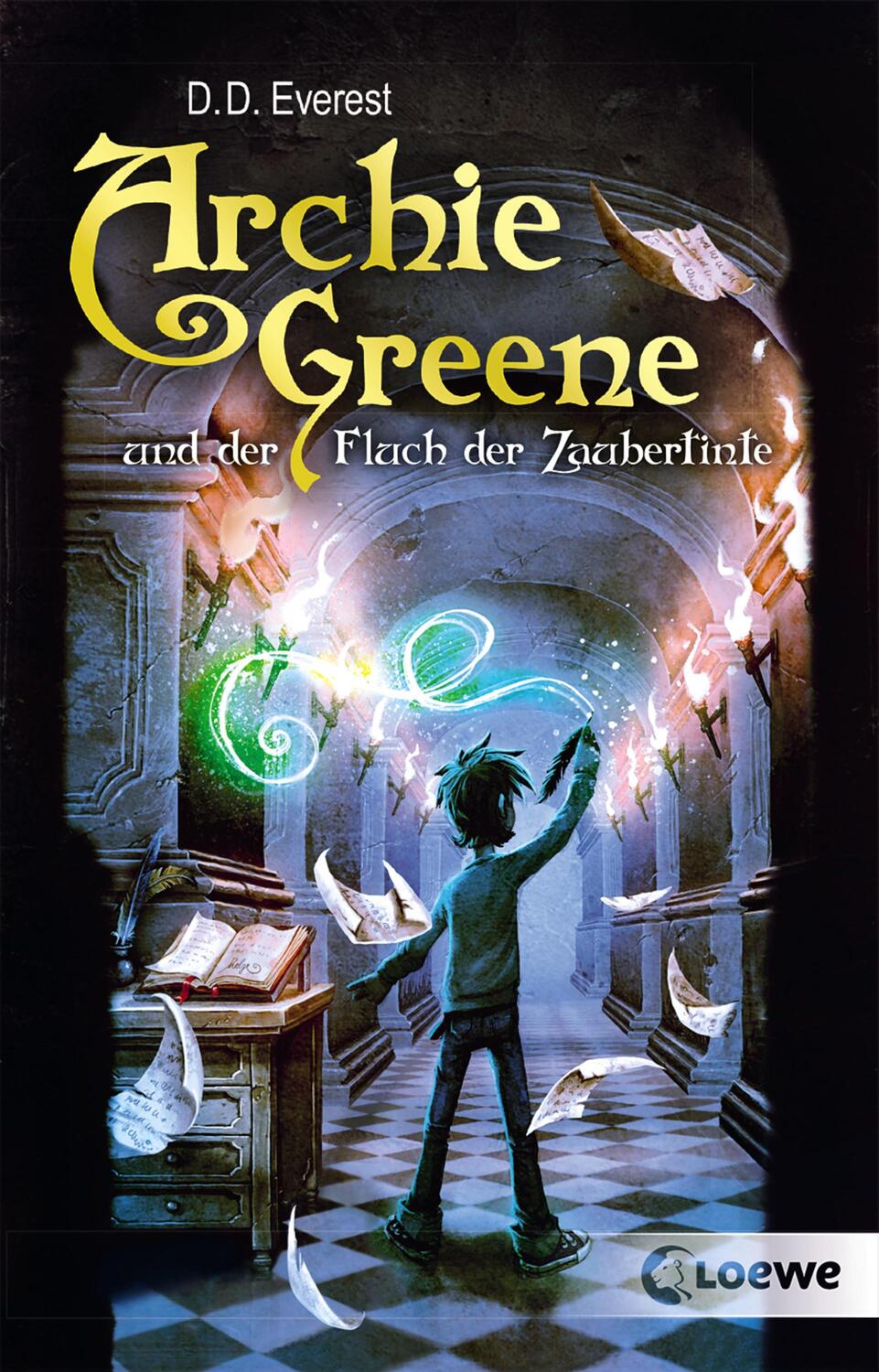 Cover: 9783743203761 | Archie Greene und der Fluch der Zaubertinte (Band 2) | D. D. Everest